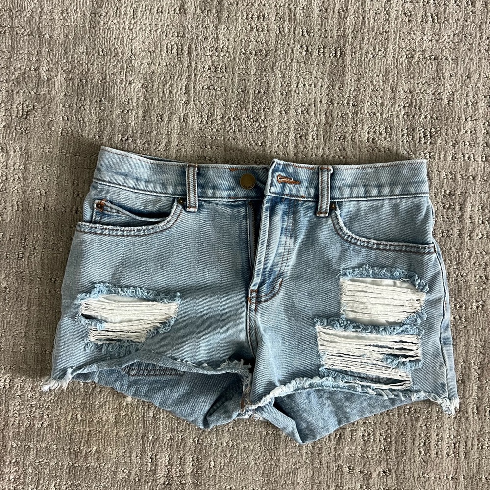 Billabong Distressed Denim Women Shorts